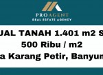 DIJUAL TANAH 990 m2 SHM 8,5 JT  m2 Jl. Provinsi Salabenda - Kemang (7)